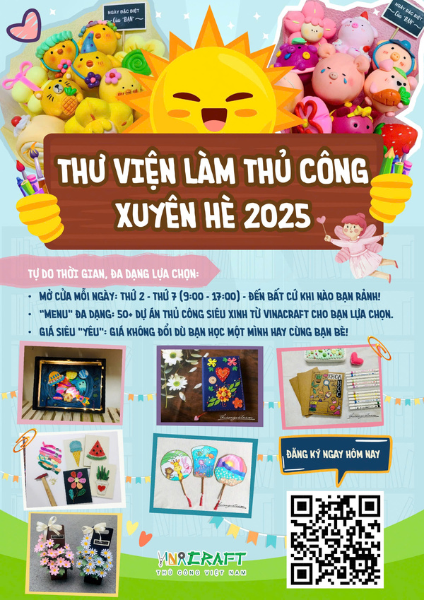 Thư Viện Làm Thủ Công Xuyên Hè 2025